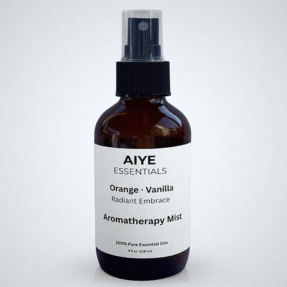 AIYE Essentials Aromatherapy Mist Room & Linen Spray Orange Vanilla