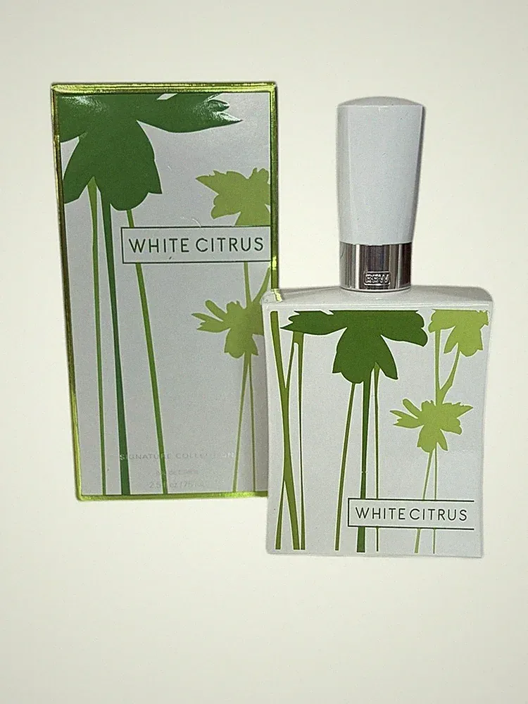 Bath & Body Works WHITE CITRUS Eau de Toilette Perfume 2.5 oz/ Rare Scent NEW
