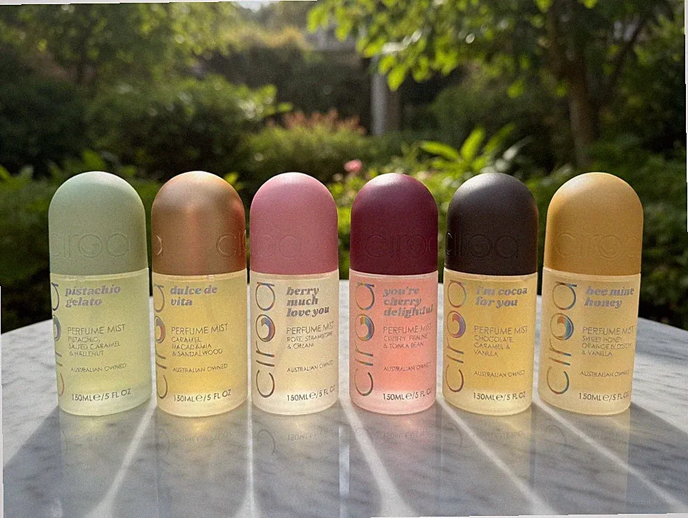 CIROA PERFUME MIST: Pistachio Cocoa Dulce Honey Cherry Berry Australian 5 oz NEW