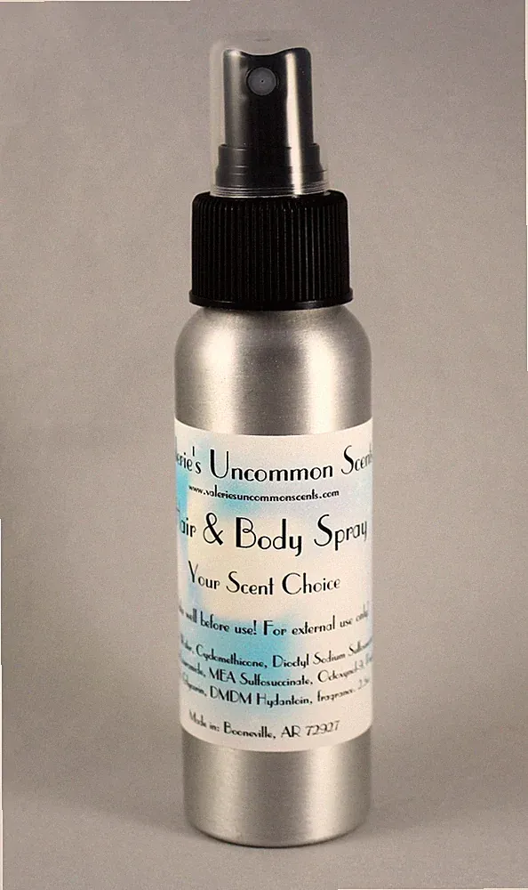 Sweet Citrus Crush scented HAIR & BODY PERFUME FRAGRANCE SPRAY MIST 2.5oz
