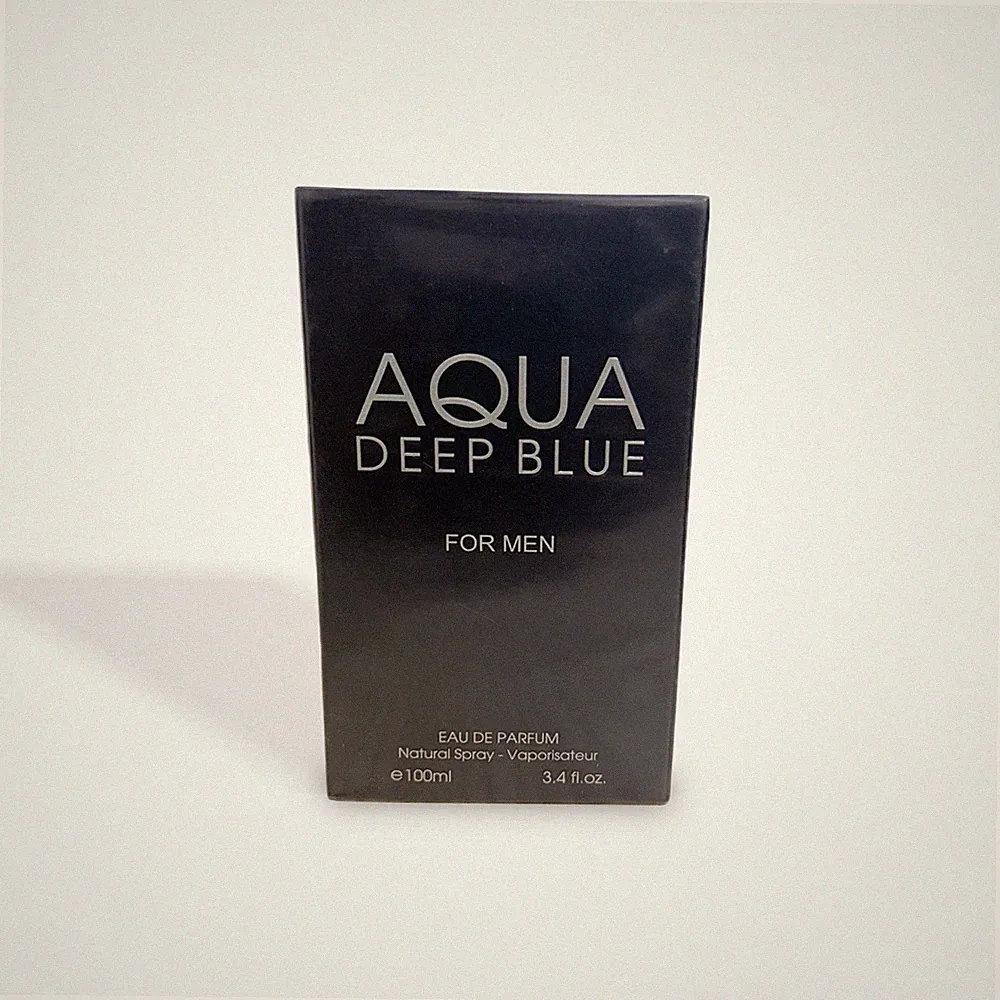 Fragrance Couture Aqua Deep Blue for Men Eau de Parfum Spray 3.4 fl oz