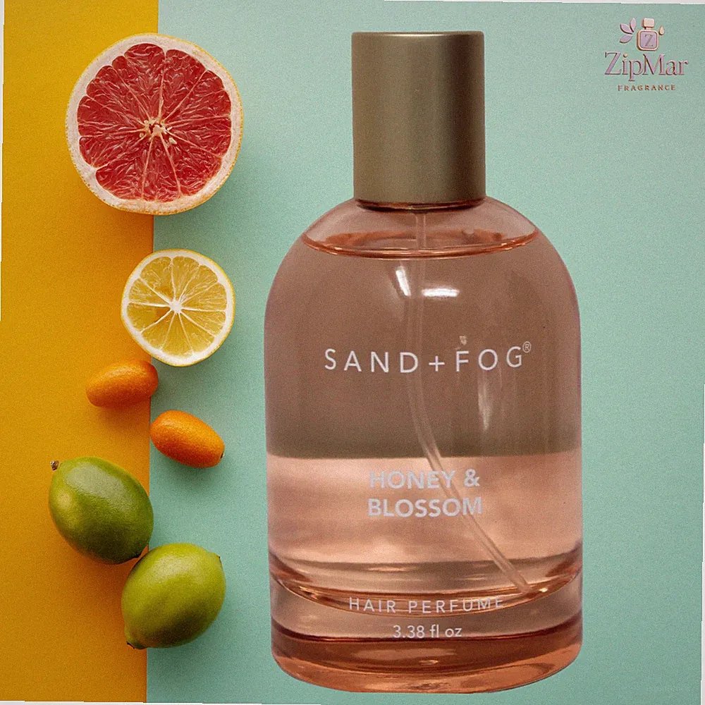 Honey & Blossom Hair Perfume 3.38 oz NEW Hydrating SAND+FOG Fragrance todo Shine