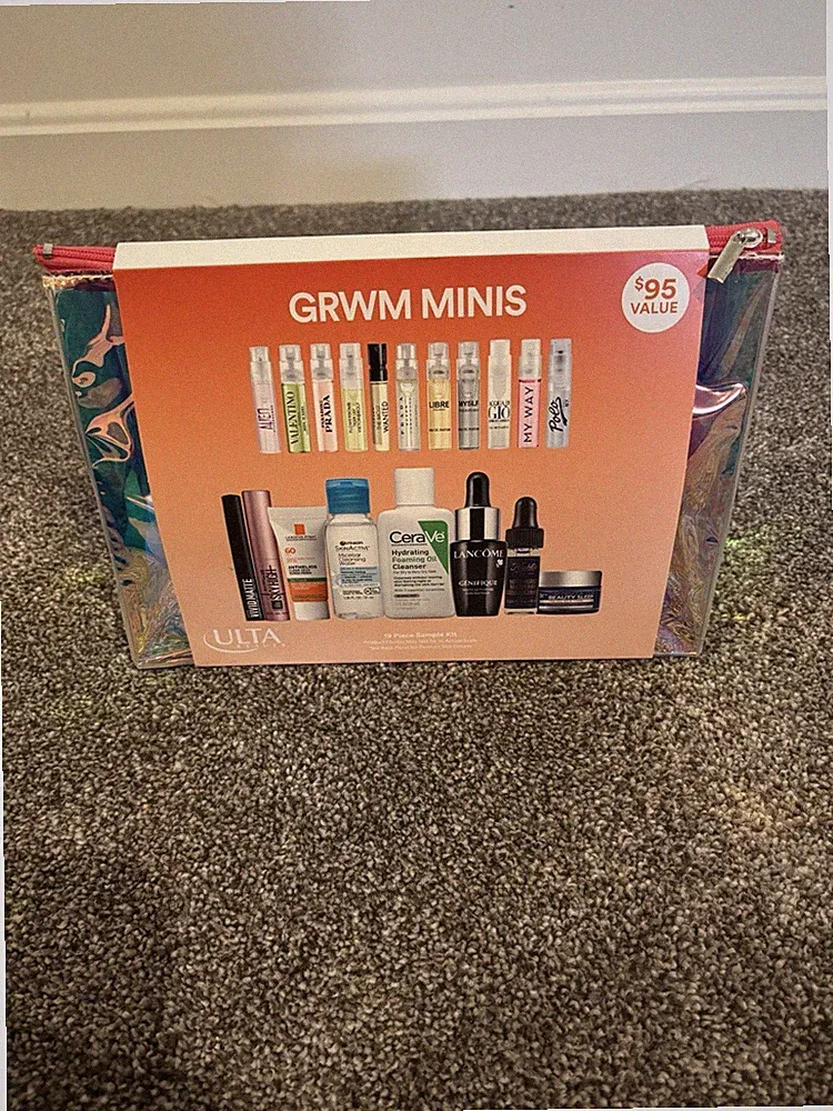 NEW Ulta Beauty Finds 19 Piece GRWM Fragrance & Essentials Sampler Set Perfume