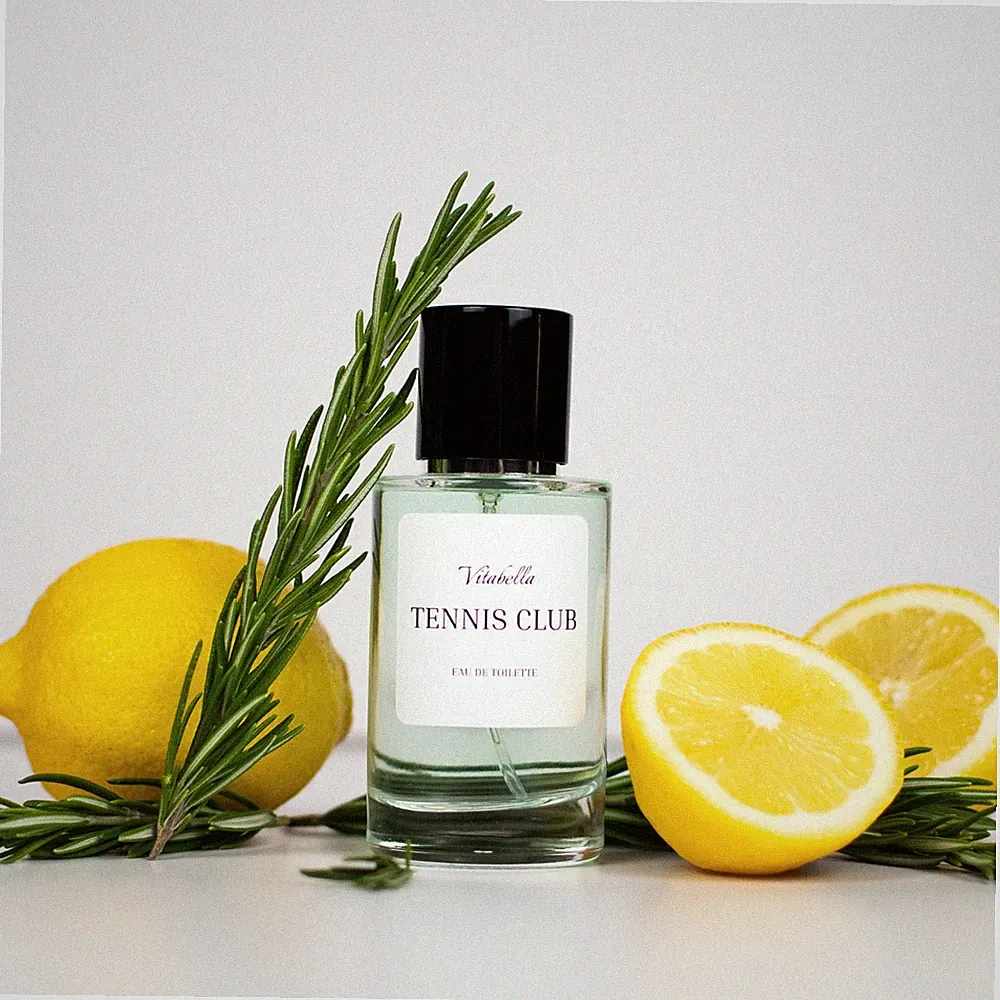 Vitabella Tennis Club Eau De Toilette: Men's Citrus and Cedarwood Fragrance